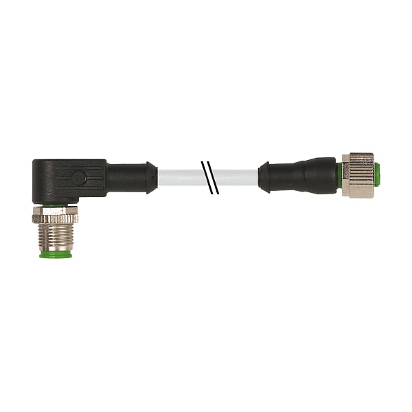 Murrelektronik 7/8" female 0 Degree with cable, PUR 5x1.5 gy UL/CSA+drag chain 10m 7000-48031-2950030 - main